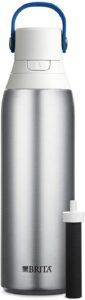 brita stainless steel water filter bottle