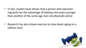 exercise and reverse aging
