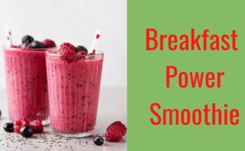 breakfast power smoothie