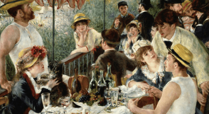 Luncheon of the Boating Party - Pierre-Auguste Renoir
