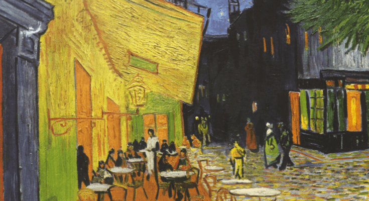 Café Terrace at Night - Vincent van Gogh