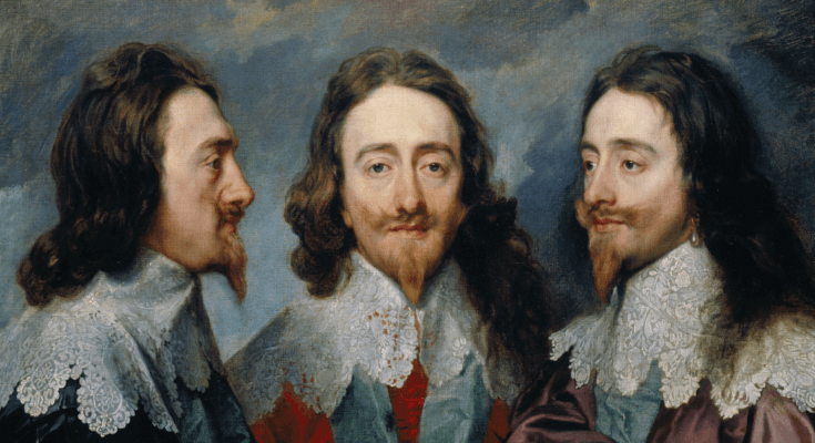 Charles I in Three Positions - Anthony van Dyck