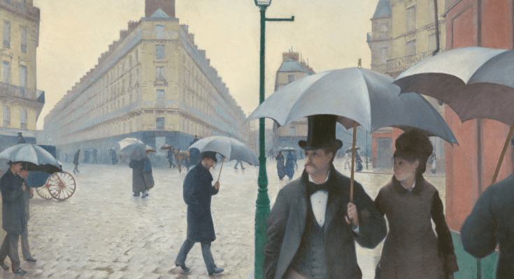 Paris Street Rainy Day - Gustave Caillebotte