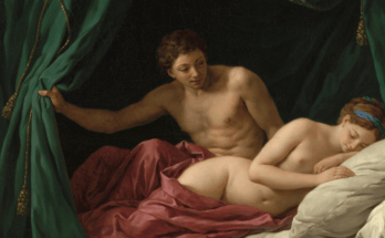Mars and Venus Allegory of Peace - Louis-Jean-Francois Lagrenee