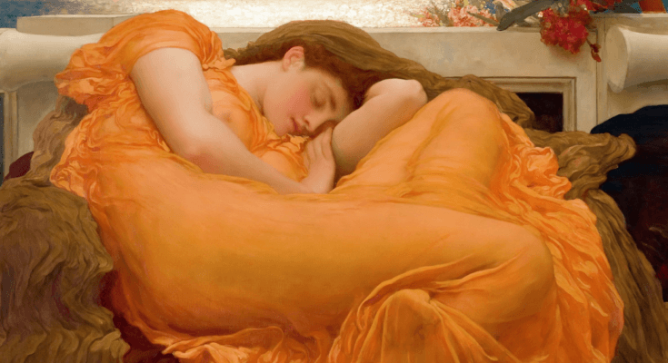 Flaming June - Frederic Leighton