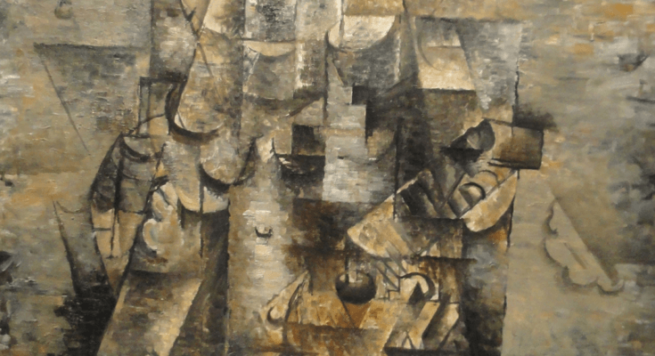 Man with a Guitar - Georges Braque