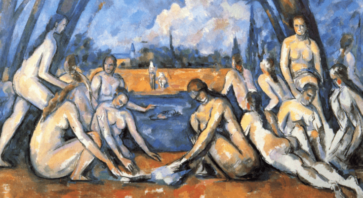 Large Bathers - Paul Cezanne