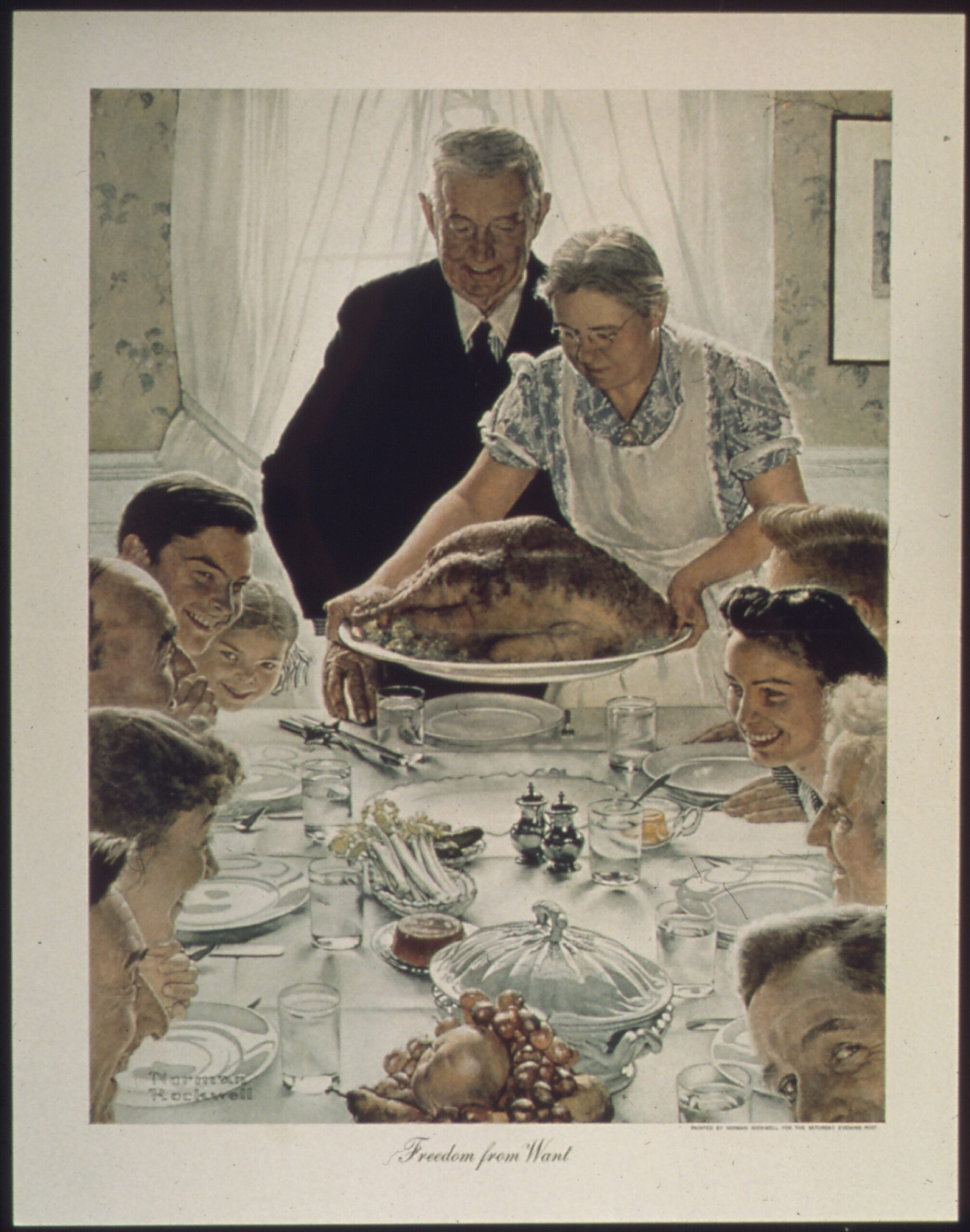 Freedom from Want - Norman Rockwell