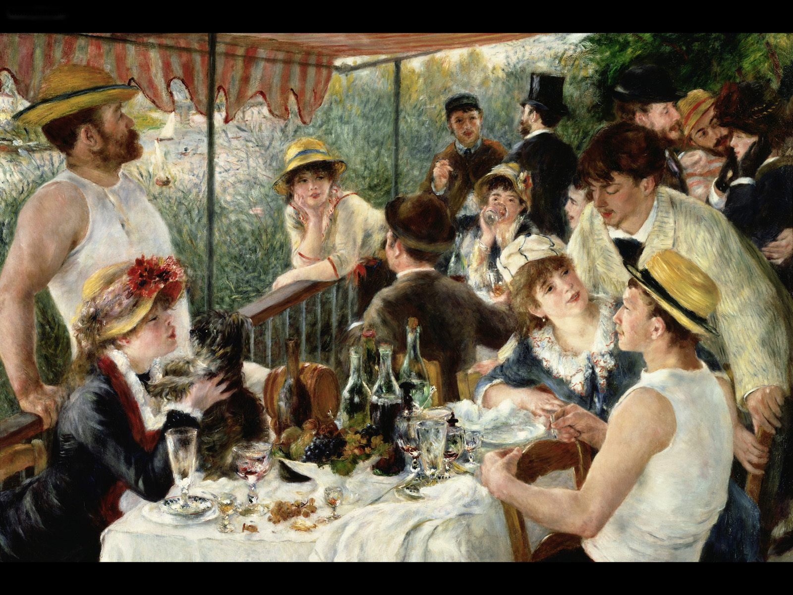 AMazon coloring books for adults: Boating Party - Renoir