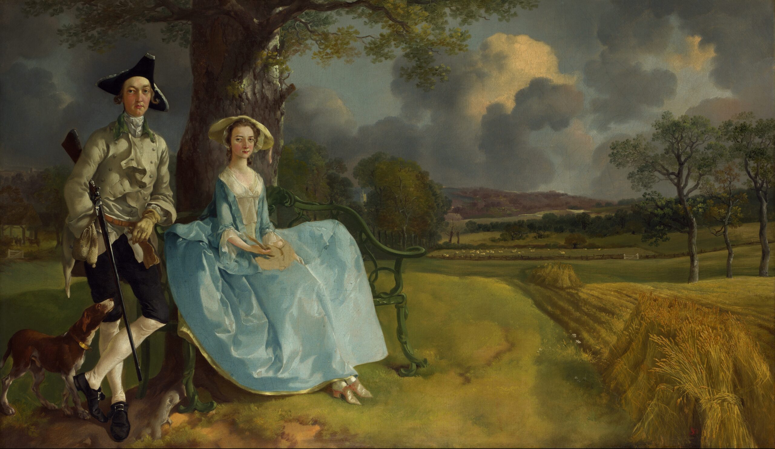 Mr and Mrs Andrews - Thomas Gainsborough