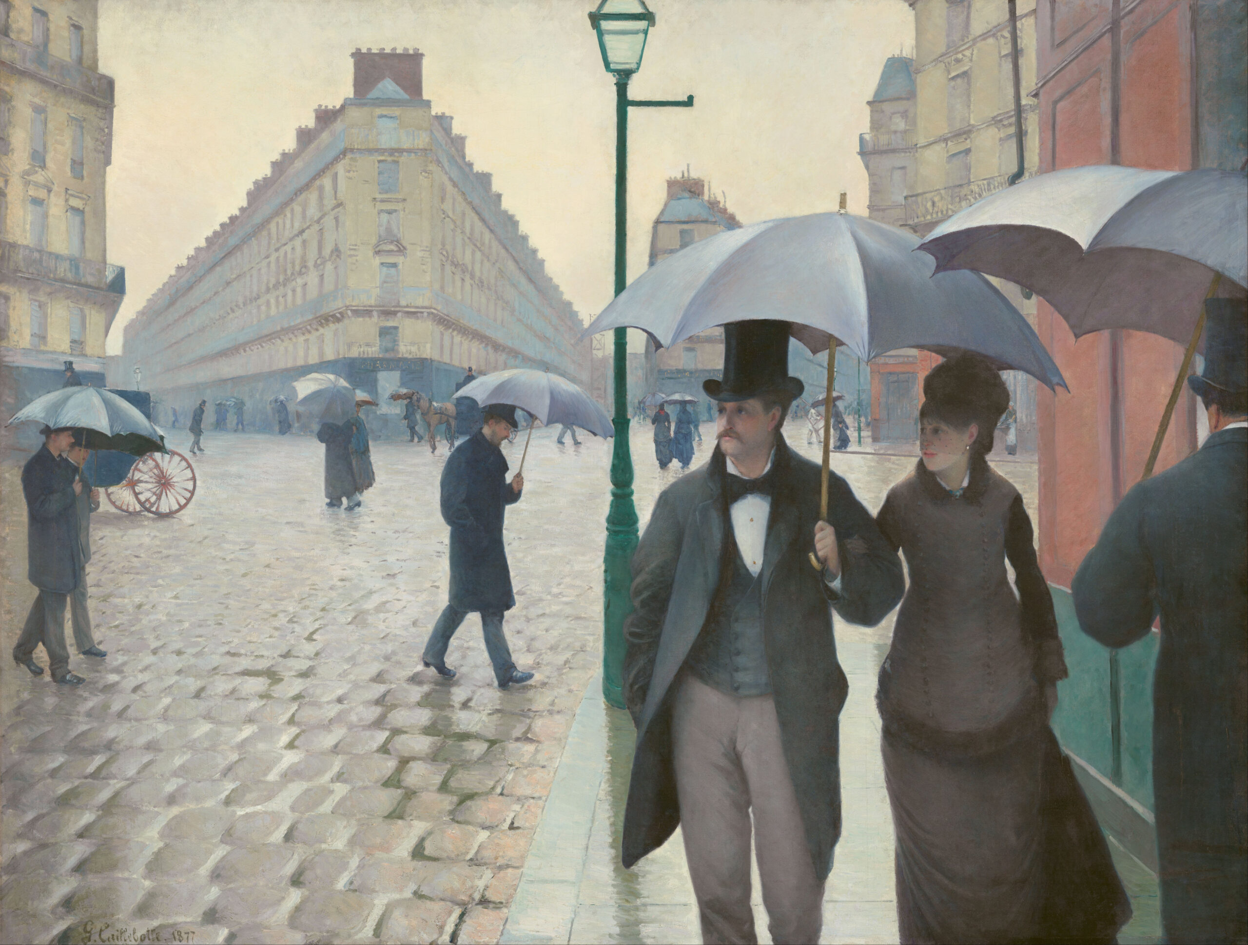Paris Street Rainy Day - Gustave Caillebotte