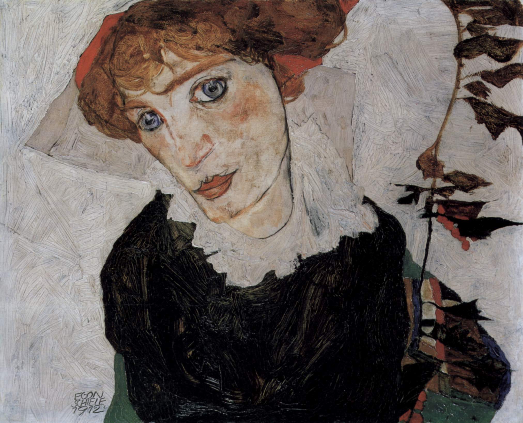 Portrait of Wally - Egon Schiele
