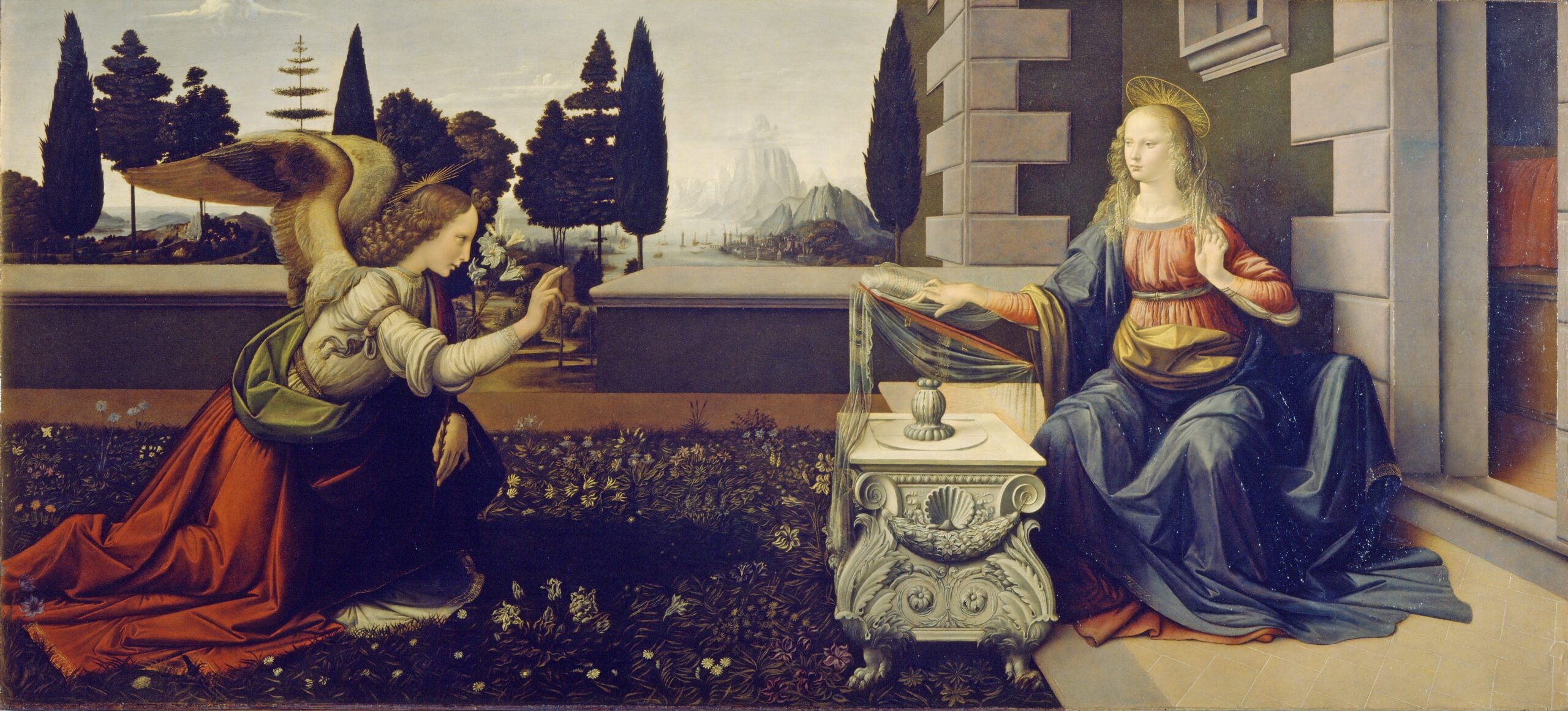 The Annunciation - Leonardo Da Vinci