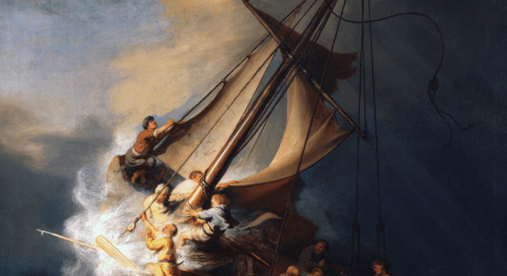 The Storm on the Sea of Galilee - Rembrandt
