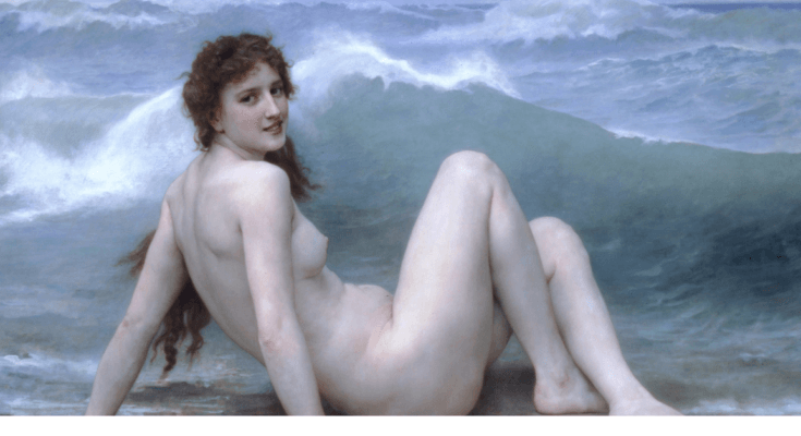 The Wave - William-Adolphe Bouguereau