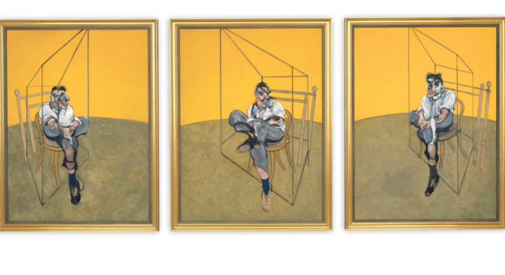 Three Studies of Lucian Freud - Francis Bacon
