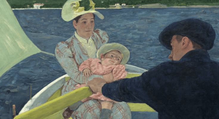 The Boat Trip - Mary Cassatt