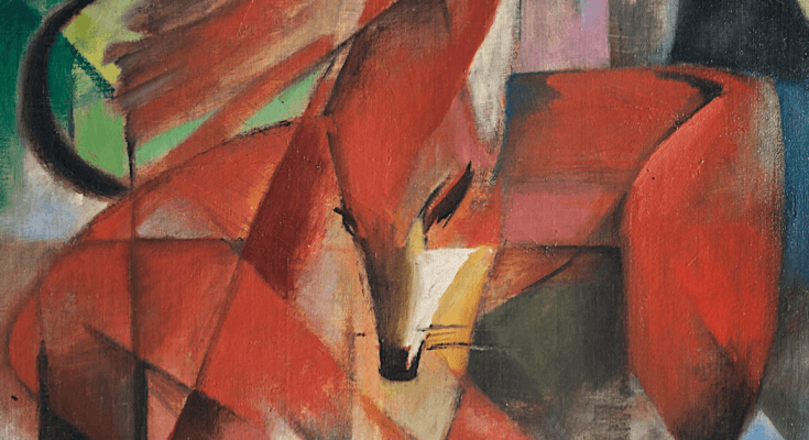 The Foxes - Franz Marc