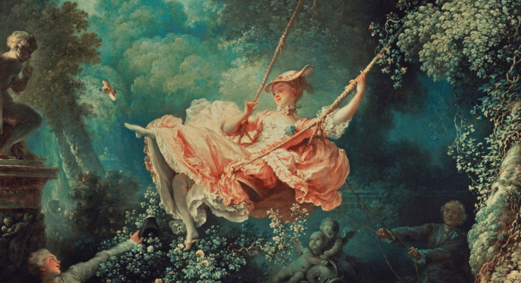 The Happy Accidents Of The Swing - Jean-Honoré Fragonard