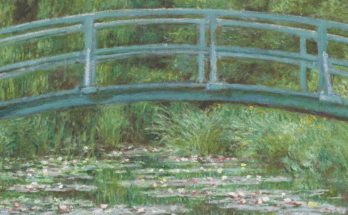 The Japanese Footbridge - Claude Monet