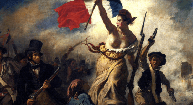The Liberty Leading The People - Eugene Delacroix
