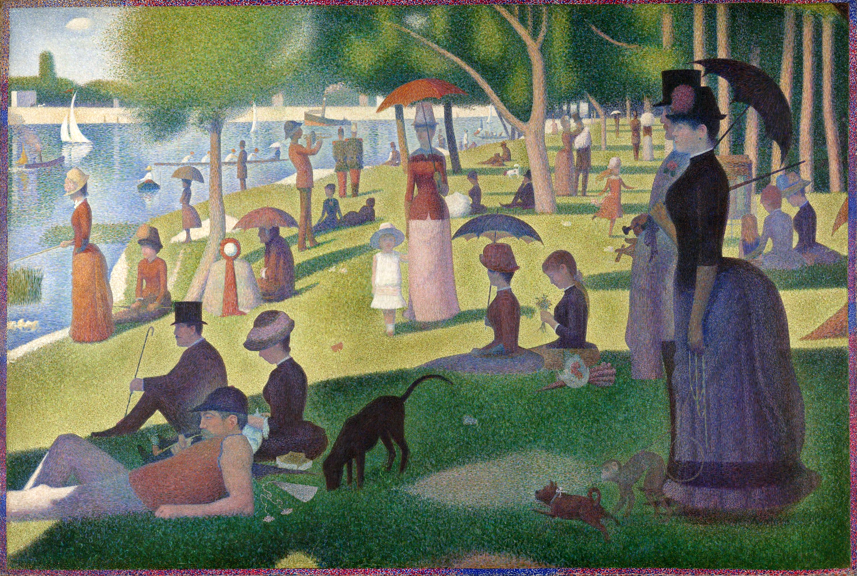 Sunday Afternoon on the Island of La Grande Jatte - Georges Seurat
