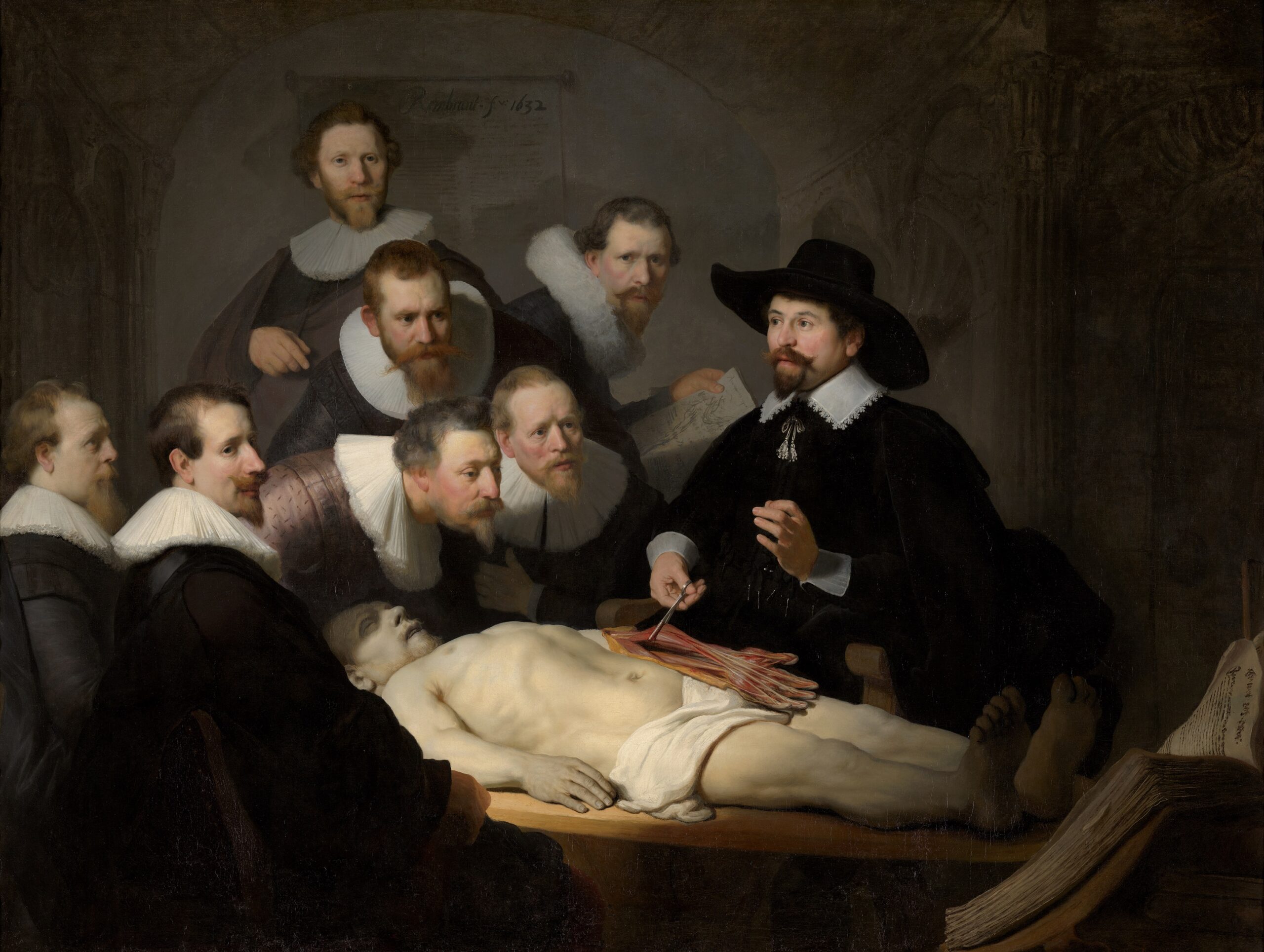 The Anatomy Lesson of Dr. Nicolaes Tulp - Rembrandt