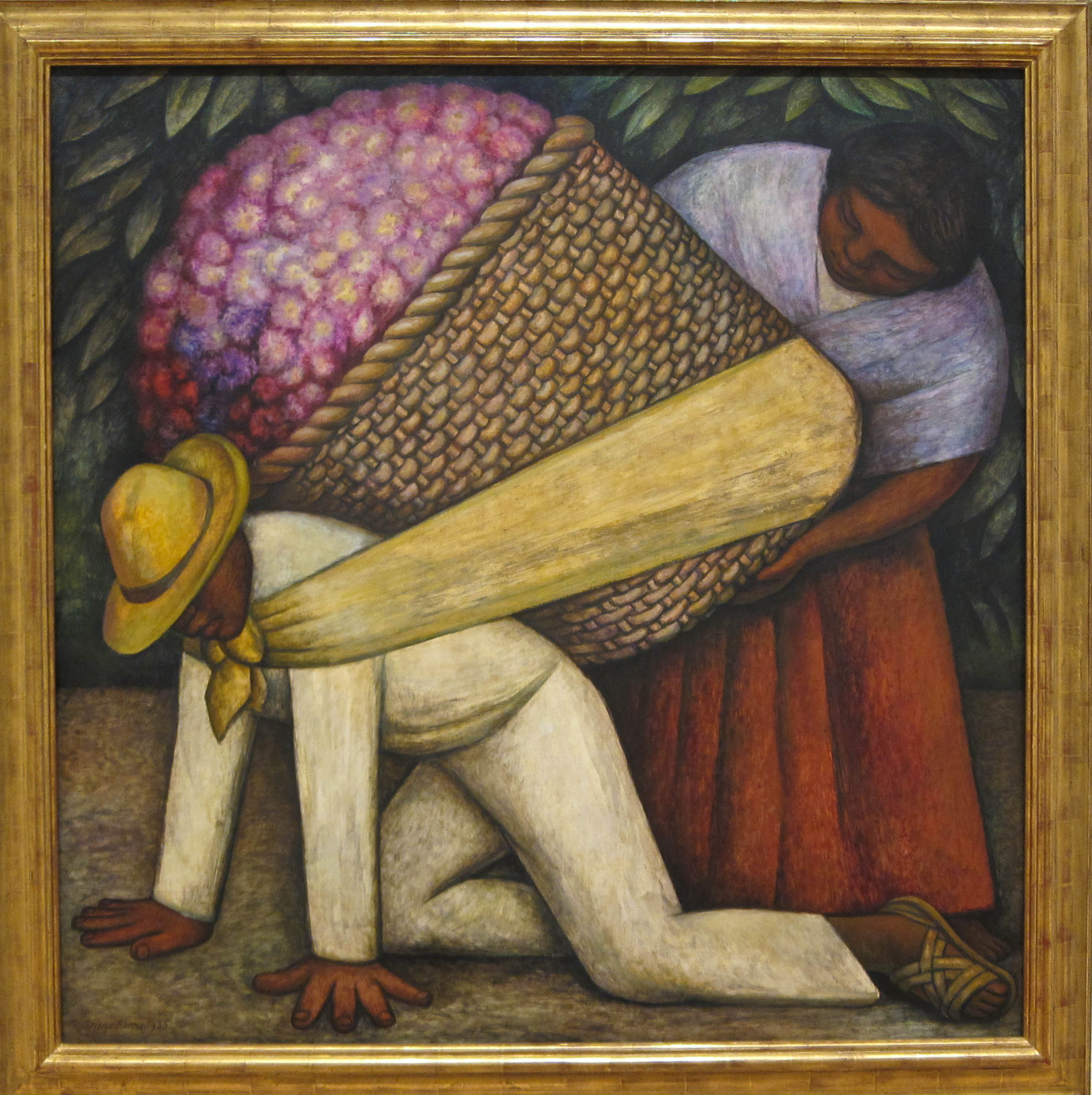 Diego Rivera, The Flower Carrier