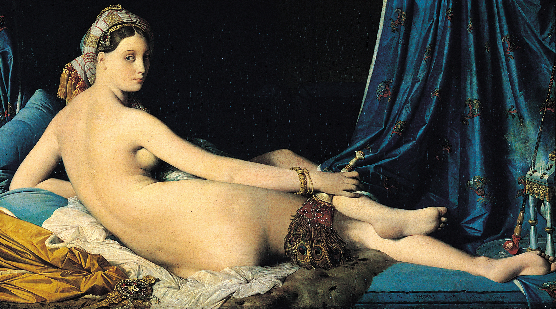 The Grand Odalisque - Jean Auguste Dominique Ingres
