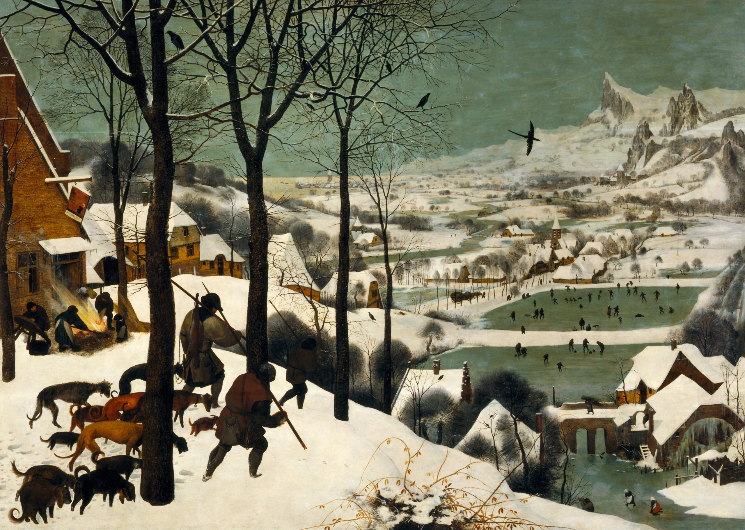 The Hunters in the Snow - Pieter Bruegel the Elder