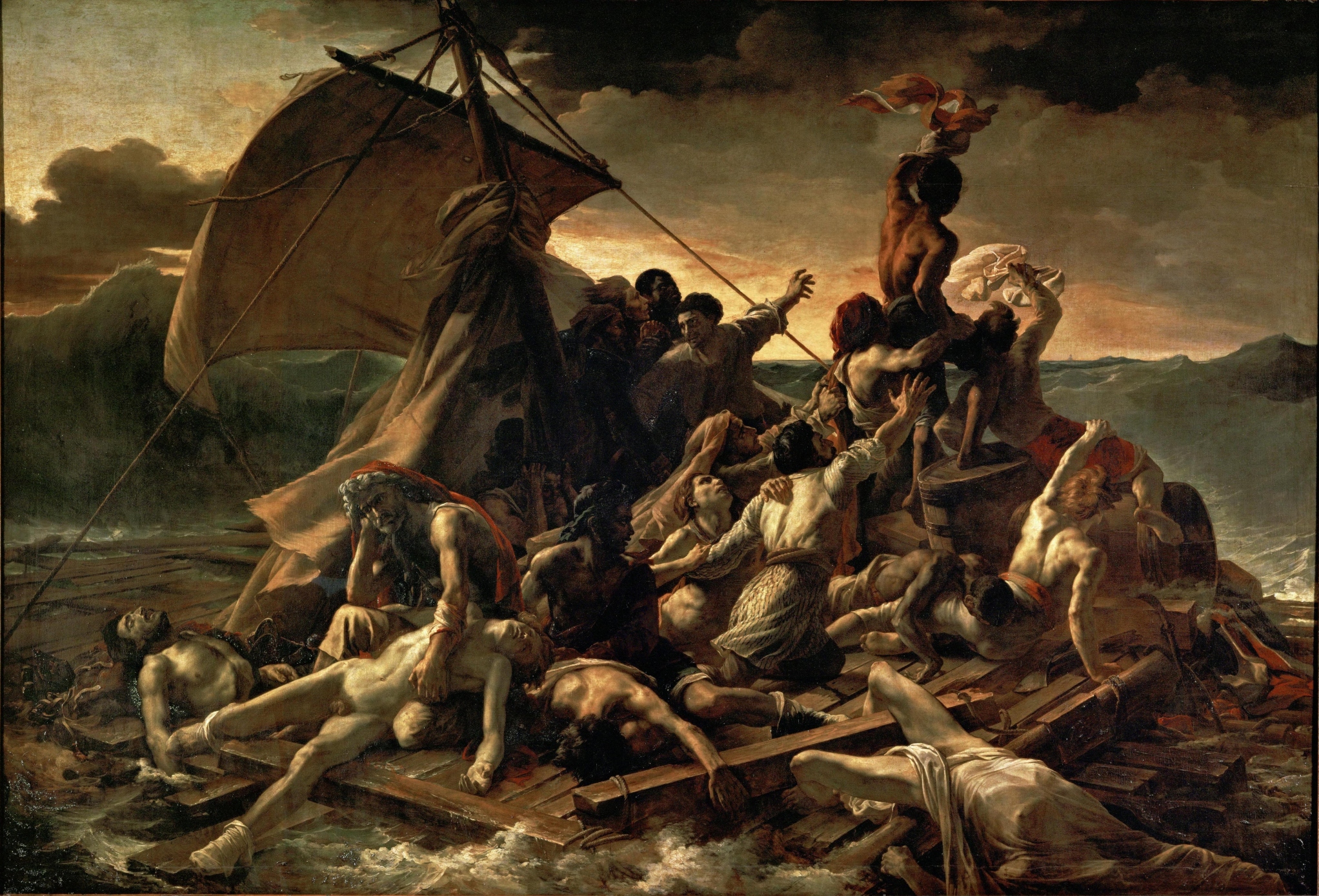 The Raft of the Medusa - Theodore Gericault