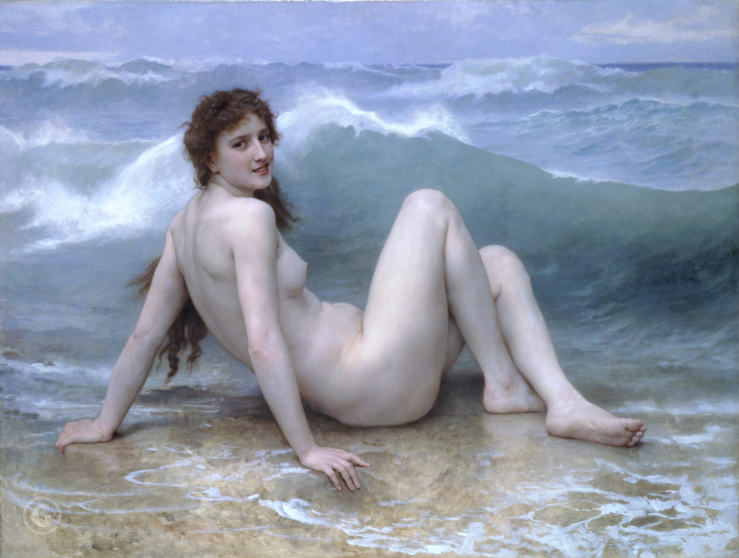 The Wave - William-Adolphe Bouguereau