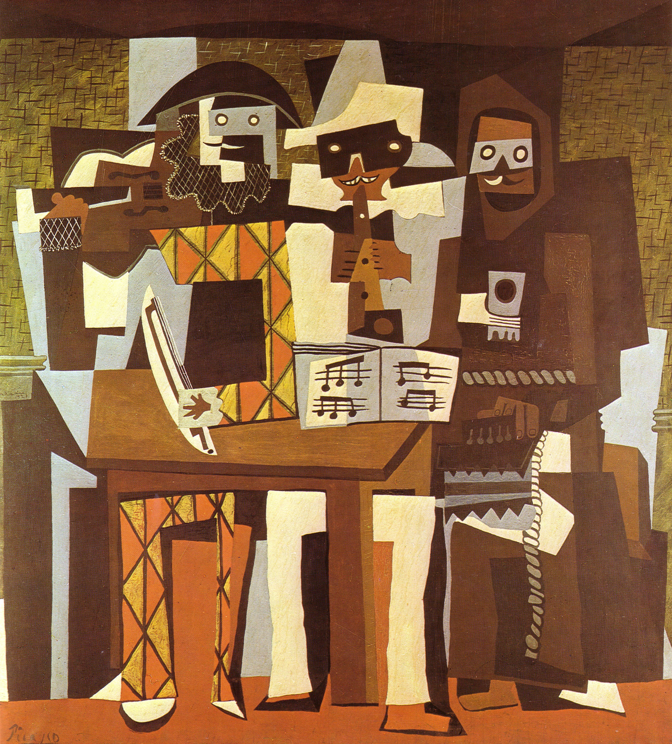 Three Musicians - Pablo Picasso