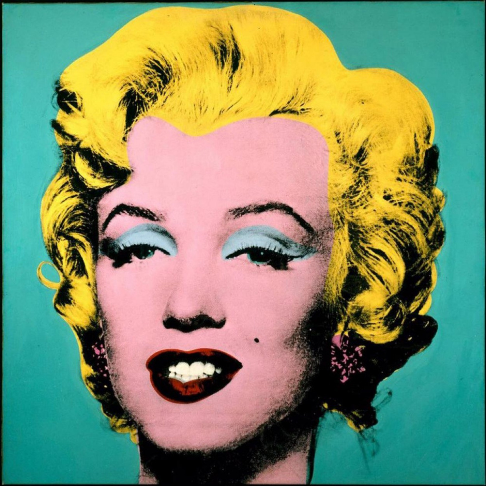 Turquoise Marilyn - Andy Warhol