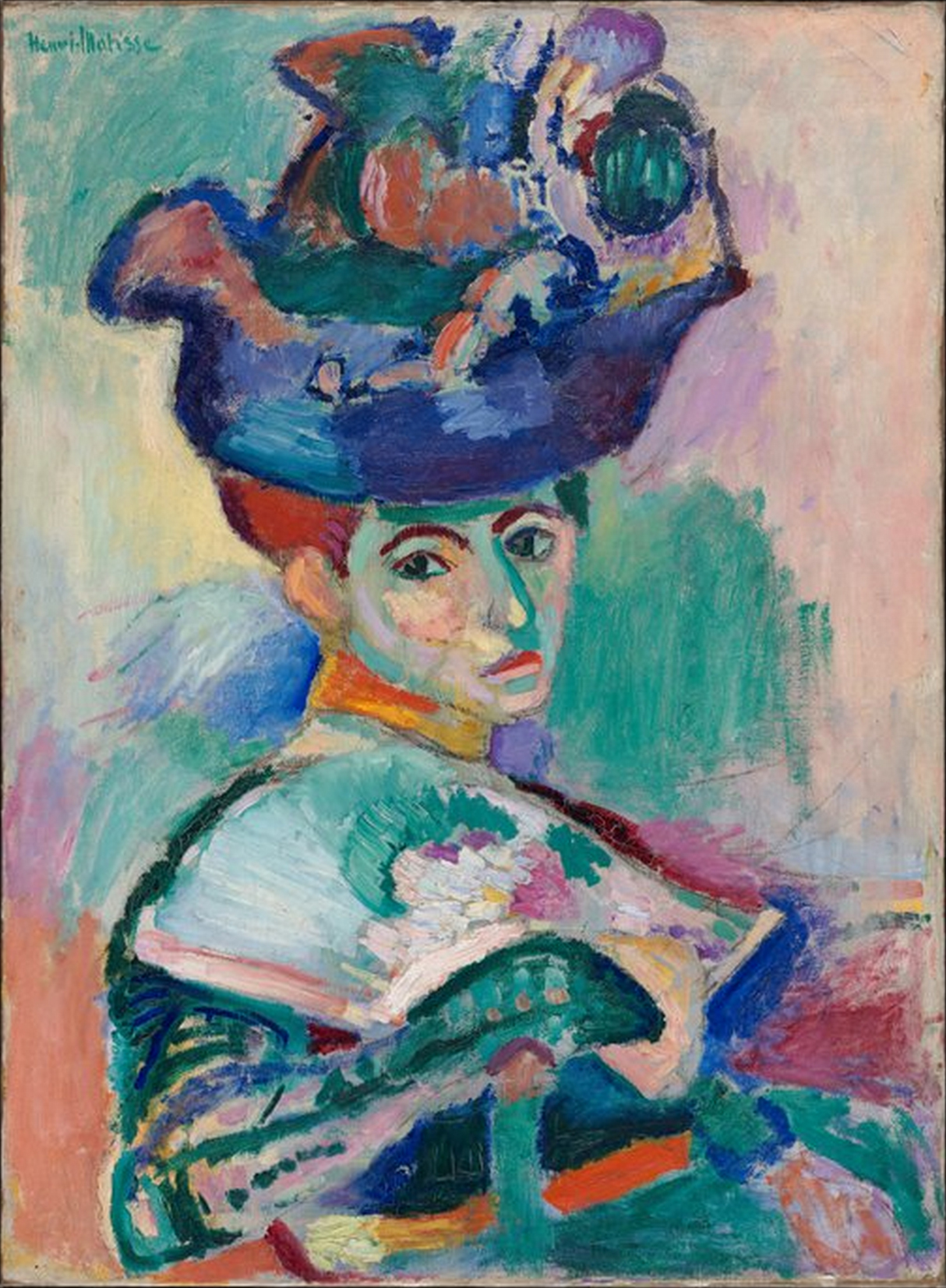 Woman with a Hat - Henri Matisse
